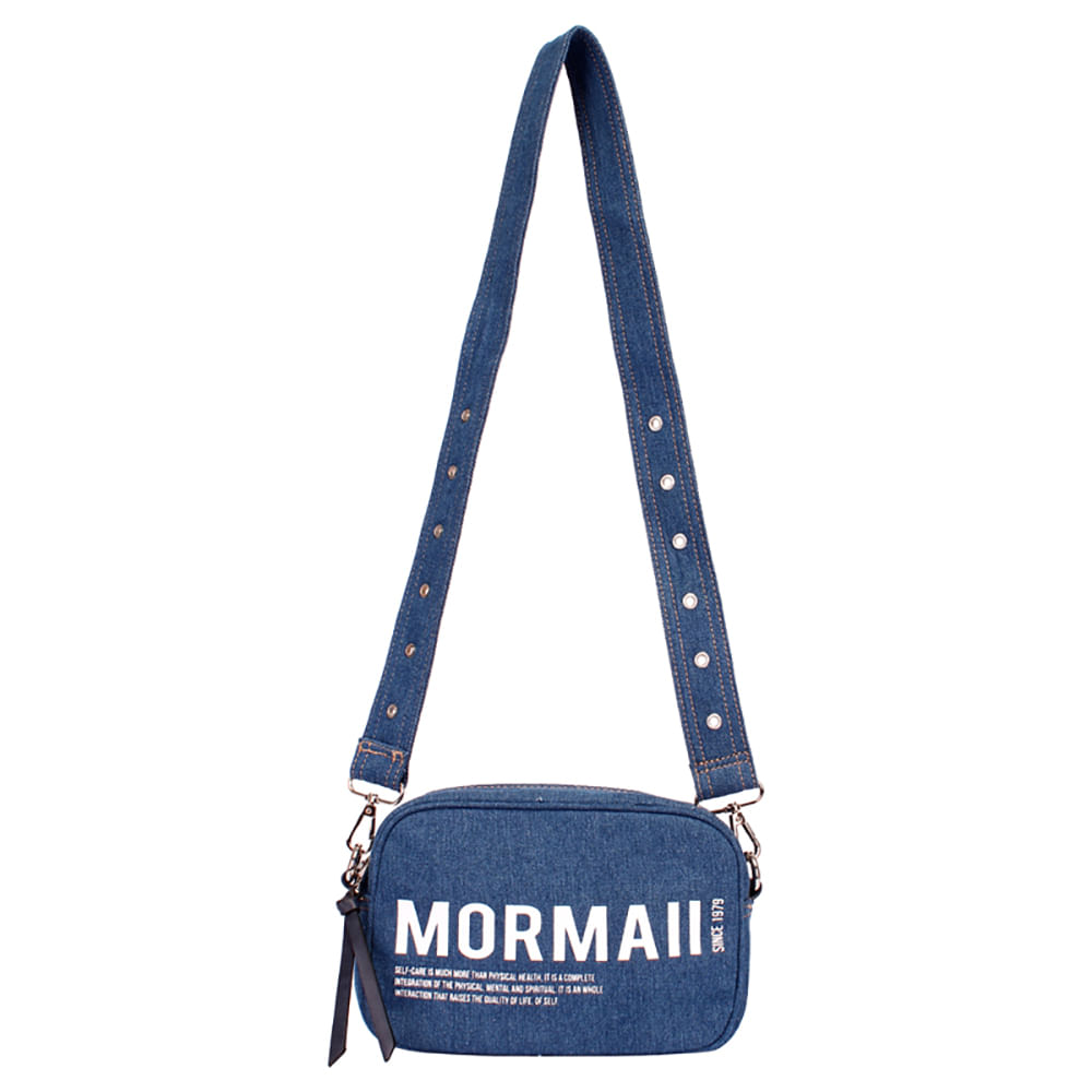bolsa crossbody mormaii com chaveiro renner