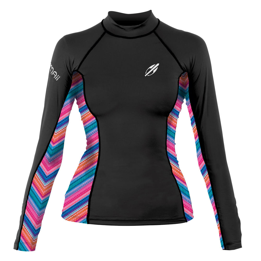 blusa neoprene feminina surf