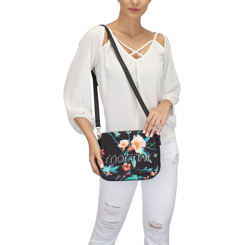 floral crossbody bolsa
